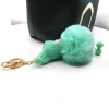 Creative and cute woolen hats, sleeping dolls, hairball keychains, pendants, bags, pendants, fine sleeping babies details Picture